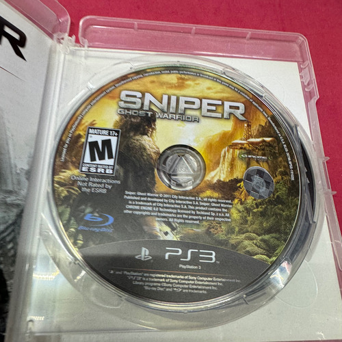 Sniper Ghost Warrior Double Pack Play Station3 Ps3 Original (Usado)