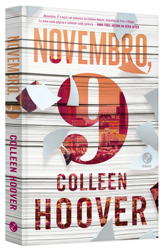 Livro: Novembro, 9, De Hoover, Colleen. Editora Galera Record, Capa Mole Em Português, 2016