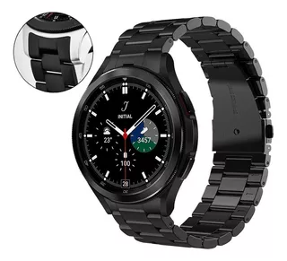 Correa Metal Acero V-moro Para Galaxy Watch6 Classic 47mm Bk
