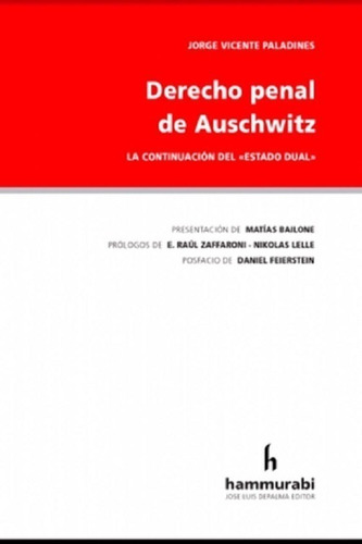 Derecho Penal De Auschwitz Paladines 