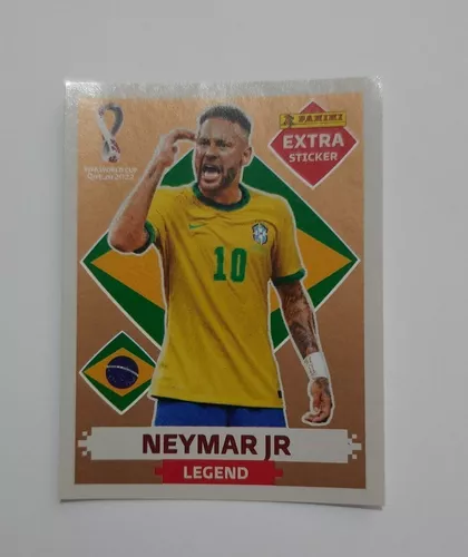 Pacote Bugado Legend Neymar Ouro Figurinha Original Panini
