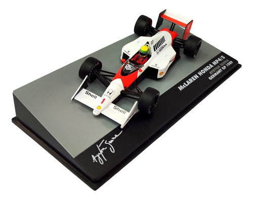 Auto Formula 1 Mclaren Mp4/5 #1 Ayrton Senna Colección Ixo