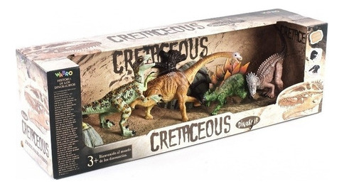 Dinosaurios Sorpresa Cretaceous Set X 6