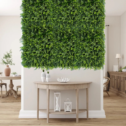 Kit 40 Placa Mini Samambaia Eucalipto 40x60 Jardim Vertical