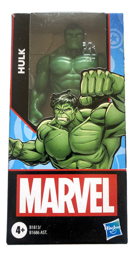 Figura Marvel: Hulk, Articulado. Marca Hasbro