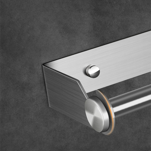 Soporte De Rollo De Acero Inoxidable Montado En La Pared Y A