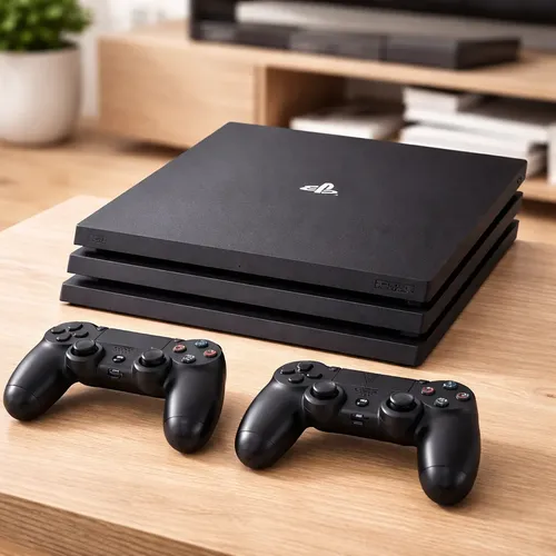 Playstation 4 Pro 1tb Com 2 Controles/ 1 Jogo De Brinde