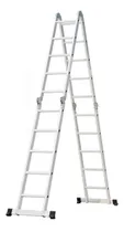 Comprar Escalera Andamio 4.4mts -16 Escalones Aluminio -sin Chapones