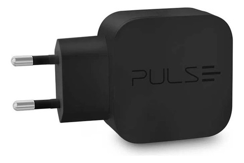 Kit Carregador De Parede Premium Charger Usb-c Pulse Cb153 Cor Preto