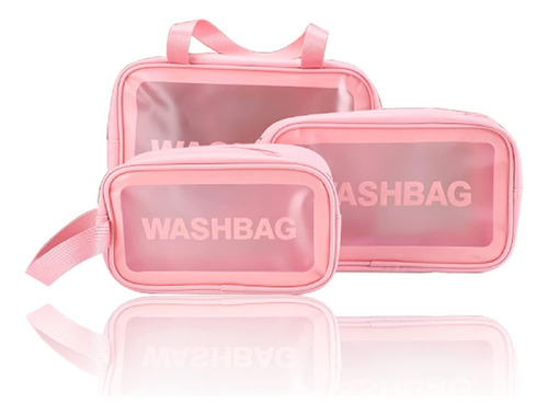 Bolsas Cosméticas Translúcidas De Viajes Impermeables De Bri