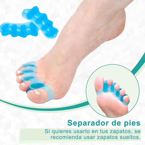 Kit De Corretores E Protetores De Joanetes, 6 Peças,