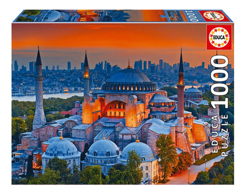 Puzzle Rompecabeza 1000 Piezas Hagia Sophia Estambul Educa