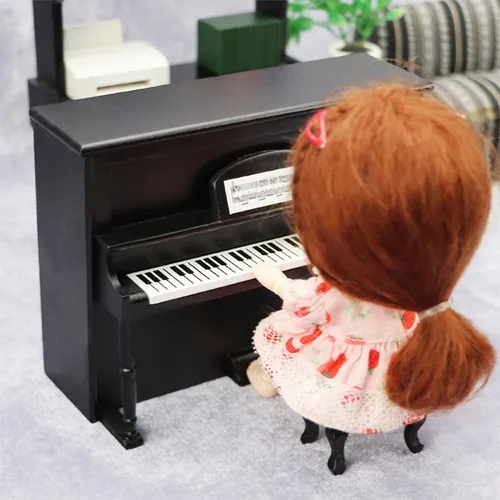 Modelo De Escena De Instrumentos Musicales De Doll Piano Woo