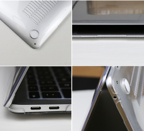 Carcasa Para Macbook Air 13.6 M2 / M3 / M4 Black