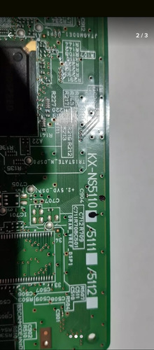 Kx-ns5110x Tarjeta Dsp Chica 63 Resursos P/kx-ns500 (Usado)
