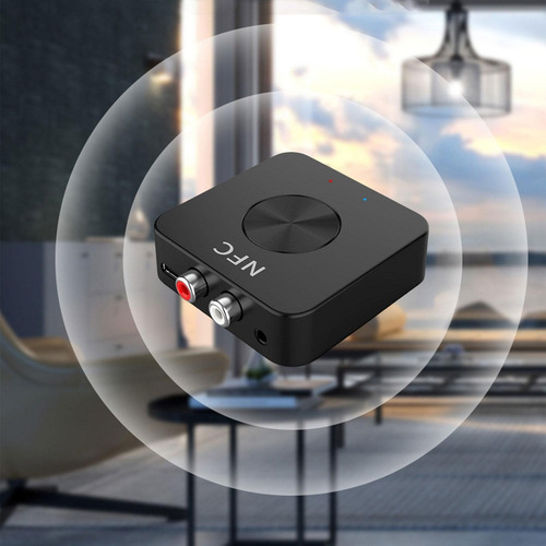Receptor De Música Inalámbrico Hifi Con Adaptador De Audio