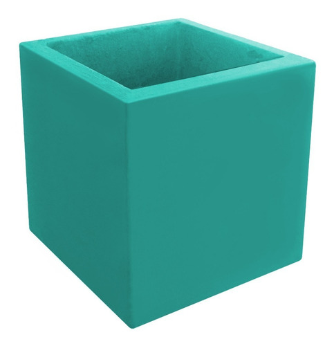 Macetero Cemento Cubo 50x50x50 A Color / Directo De Fabrica