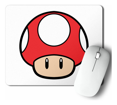 Mouse Pad Hongo Del Reino Champiñón (d0007 Boleto.store)