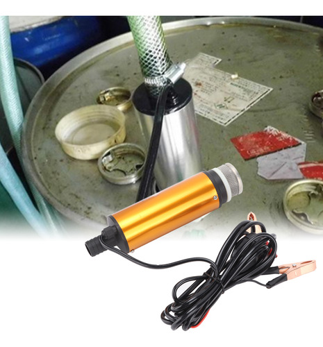 Bomba Eléctrica Sumergible Portátil Mini 12v 51mm Dc 30l/