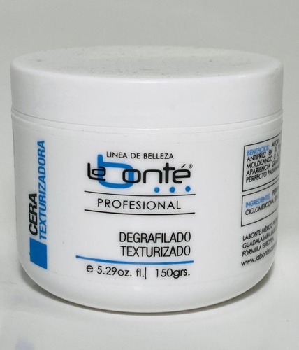 Cera Texturizada Labonte Para Caballero Y Dama 150gr