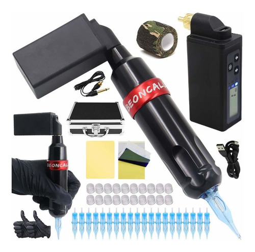 Kit Completo De Pluma De Tatuaje, Beoncall Rotary Tatuaje Pl