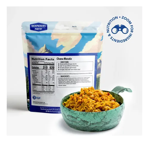 Backpackers Pantry Chana Masala - Mochilado Seco Y Alimentos