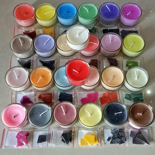 5 Kit Premium Para Hacer Velas De Soja Hechas A 5 Piezas