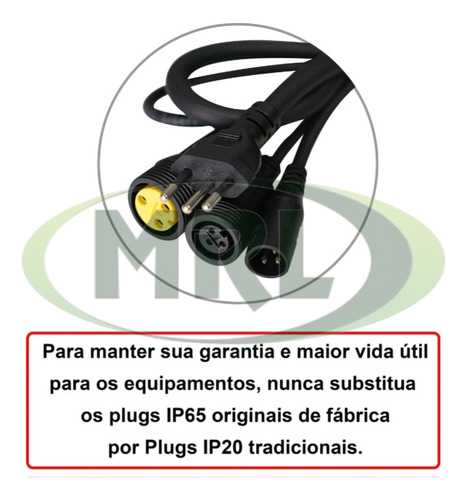 4 Ribalta Wash Light P5 Led Outdoor 44x12w Rgbw Com Case Dj
