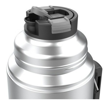 Imagen 9 de 9 de Termo Peabody Pe-eta1000s Acero Inox 1lt Mate/bombilla Prm