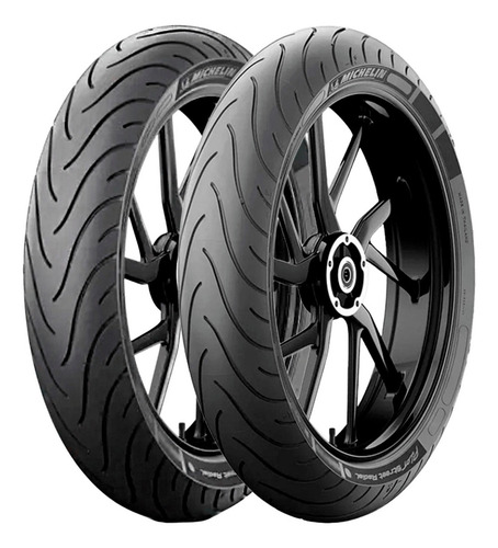 Pneus Michelin 110/70 R17 + 140/70 R17 Pilot Street