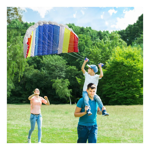 Cometa Ligebul De Doble Línea, Cometa Rainbow Defect Kite Po