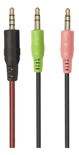 Imagen 6 de 8 de Audífonos gamer Trust Carus GXT 322 negro y rojo