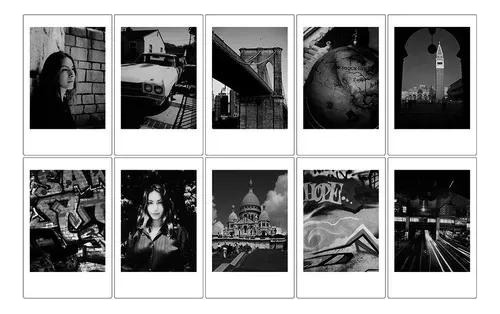Película Instantánea Fujifilm Instax En Blanco Y Negro: 10