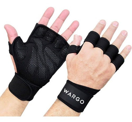 Guantes Con Muñequera Para Gimnasio Pesas Gym Deporte 