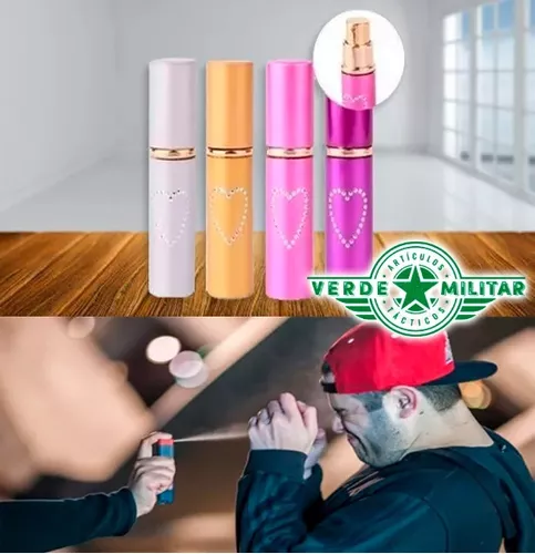 Labial Discreto Gas Pimienta Defensa Personal Para Mujer - Importadora  Cuevas