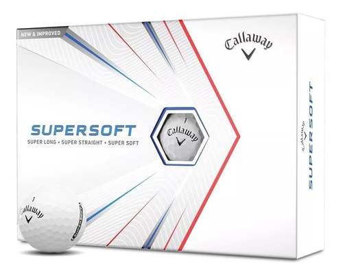 Pelotas Golf Callaway Supersoft X12 Unid | The Golfer Shop