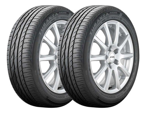 Kit 2 Pneus Bridgestone 205/55r16 Turanza Er300 Run Flat 91w