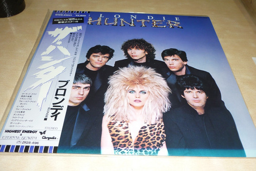 Blondie The Hunter Vinilo Japon 10 Puntos Obi Insert Jcd055