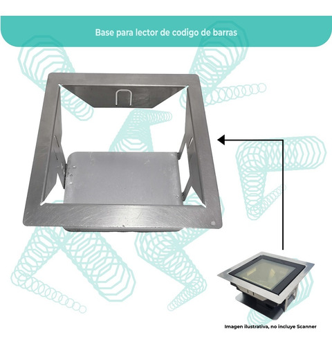 Lector De Código De Barras Sujetar Base Empotrable 