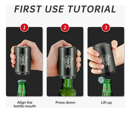2 Piezas De Botella De Cerveza Automática De Cerveza Top De