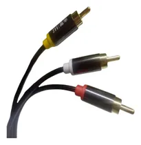 Comprar Cable De Audio Profesional Rca A Rca 3x3 Mw23-02-120