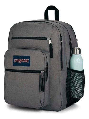 Mochila Jansport Big Student Graphite Grey Color Gris Nueva