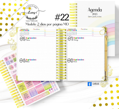 Promo Pack Agendas Imprimibles 2025