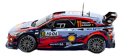 Wrc Huyndai I20 Año 2019 - Neuville Gasoul Celeste
