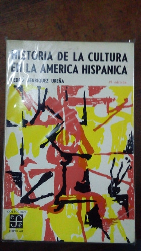 Libro  Historia De La Cultura En La América Hispánica