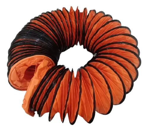 Duto Pvc 300mm 10 Mt Tubulação Tubo Flexível Sanfonado 12'
