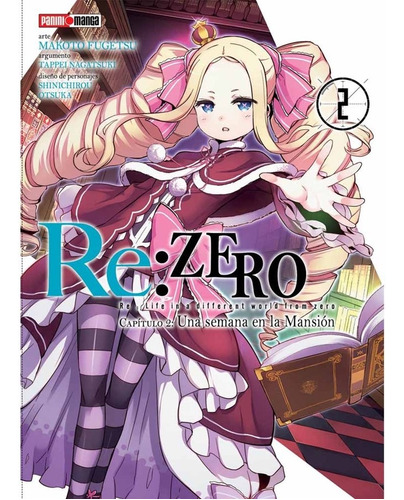 Manga Re: Zero Capitulo 2 Vol. 02 (panini Arg)