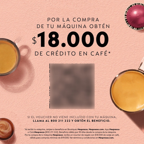 Imagen 3 de 10 de Cafetera Nespresso Essenza Mini Con Espumador De Leche