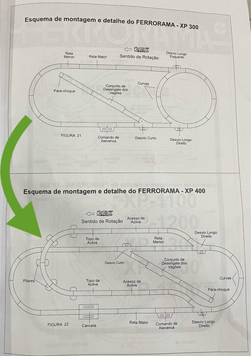 Transforme Seu Circuito Ferrorama Xp300 Em Xp400 (Usado)