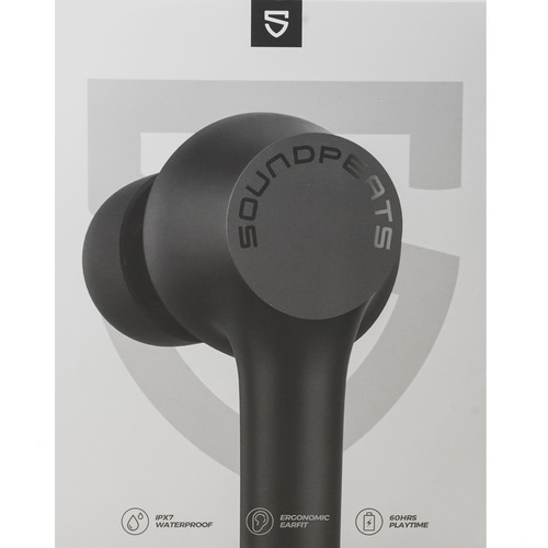 Auriculares in-ear inalámbricos Soundpeats Mac negro